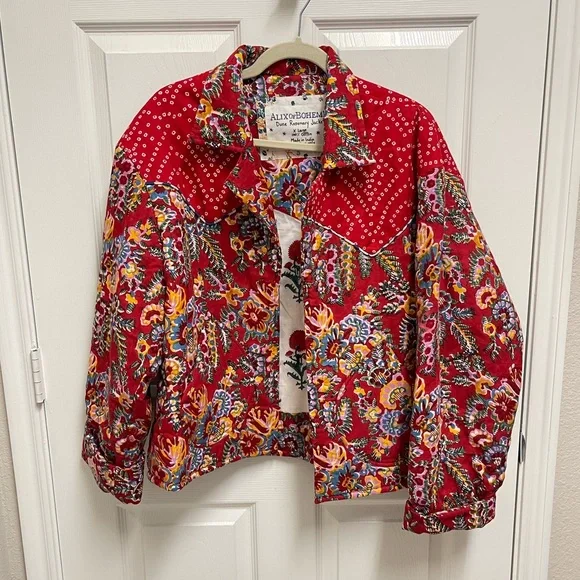 NWOT Alix of Bohemia Dune Rosemary Quilted Jacket